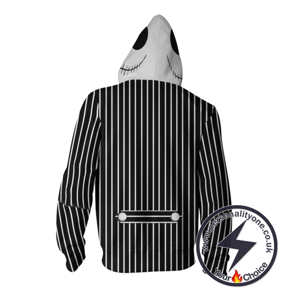 Jack Skellington Jack Couple Zip Up Hoodie Jacket